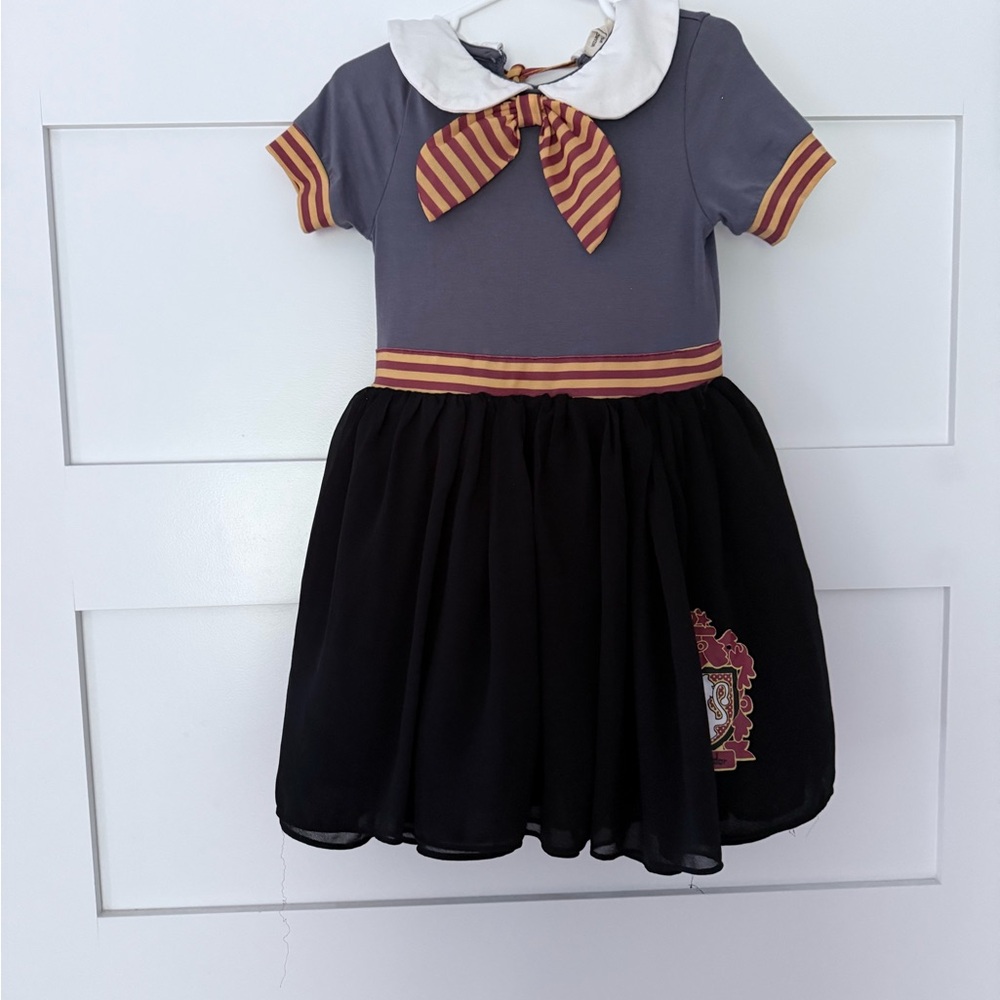 Harry Potter Kids Dress with Striped Accents